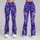Purple Swirl Motif for Yoga, Pilates and Everyday Wellness Wear for Active Women Leggings - 9