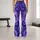 Purple Swirl Motif for Yoga, Pilates and Everyday Wellness Wear for Active Women Leggings - 10
