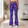 Purple Swirl Motif for Yoga, Pilates and Everyday Wellness Wear for Active Women Leggings - 11