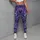 Purple Swirl Motif for Yoga, Pilates and Everyday Wellness Wear for Active Women Leggings - 5