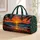 Tropical Sunset Palm Beach Scene for Relaxed Coastal Getaways and Summer Travel Escapes Quilted Weekend Bag - 1
