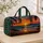Tropical Sunset Palm Beach Scene for Relaxed Coastal Getaways and Summer Travel Escapes Quilted Weekend Bag - 4