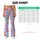 Pastel Donuts and Hearts for Sweet Cafe Days, Yoga Sessions, and Casual Weekend Errands Leggings - 7