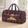 Americana Road Trip Sunset and Heritage Plaid for Relaxed Summer Vacation Adventures Quilted Weekend Bag - 1