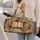 Vintage Open Books and Wildflowers for Literary Getaways and Garden-Loving Travelers Quilted Weekend Bag - 2