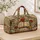 Vintage Open Books and Wildflowers for Literary Getaways and Garden-Loving Travelers Quilted Weekend Bag - 4