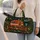 Vintage Camper and Woodland Stars for Camping Getaways and Weekend Road Trips Quilted Weekend Bag - 2