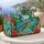 Tropical Sea Turtle And Hibiscus For Sunny Coastal Getaways And Relaxed Beach Travel Quilted Weekend Bag - 5
