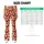 Red Ivory Diamond Checks With Dainty Blooms for Yoga and Weekend Outings Leggings - 7