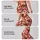 Red Ivory Diamond Checks With Dainty Blooms for Yoga and Weekend Outings Leggings - 8