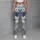 Blue Watercolor Wildflowers for Yoga, Pilates, and Everyday Studio-to-Street Style Leggings - 6
