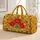 Crimson Poppy Garden and Wildflowers for Coastal Getaways and Weekend Escapes Quilted Weekend Bag - 1