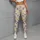 Lavender Daisy Garden for Yoga, Pilates and Everyday Errands for Active Women and Leisure Leggings - 5