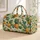 Golden Pineapples and Palm Leaves for Sunny Beach Getaways and Weekend Escapes Quilted Weekend Bag - 1