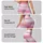 Pink Watercolor Stripes for Yoga, Pilates, and Relaxed Everyday Activewear for Women Leggings - 2
