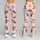 Cute Brown Puppies and Pink Bows for Playful Yoga and Everyday Activewear for Women Leggings - 9