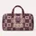Purple Heart Patchwork for Romantic Beach Getaways and Relaxed Weekend Escapes Quilted Weekend Bag - 6