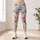 Pastel Rose Garden Blooms for Yoga, Pilates, and Everyday Casual Style for Women Leggings - 4