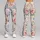Pastel Rose Garden Blooms for Yoga, Pilates, and Everyday Casual Style for Women Leggings - 9