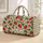 Strawberry Fruit Motif for Sunny Beach Days, Picnics, and Sweet Summer Getaways Quilted Weekend Bag - 1