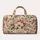 Ivory Rose Magnolia Florals for Beach Getaways and Relaxed Weekend Escapes Quilted Weekend Bag - 6