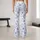 Powder Blue Wildflowers for Yoga, Pilates, and Everyday Errands Leggings - 10