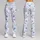 Powder Blue Wildflowers for Yoga, Pilates, and Everyday Errands Leggings - 9