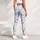 Powder Blue Wildflowers for Yoga, Pilates, and Everyday Errands Leggings - 5