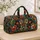 Retro Vinyl Records And Microphones For Music Festival Weekend Getaways Quilted Weekend Bag - 4