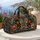 Retro Vinyl Records And Microphones For Music Festival Weekend Getaways Quilted Weekend Bag - 5