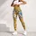 Mustard Blue Wildflowers for Pilates, Gym, And Everyday Wellness Leggings - 4