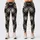 Charcoal Ivory Plaid for Pilates, Gym Workouts, and Everyday Athleisure Leggings - 3