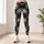 Charcoal Ivory Plaid for Pilates, Gym Workouts, and Everyday Athleisure Leggings - 4