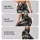 Charcoal Ivory Plaid for Pilates, Gym Workouts, and Everyday Athleisure Leggings - 8