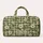 Sage Gingham Daisies for Cottage Getaways and Sunny Weekend Travel Adventures Quilted Weekend Bag - 6
