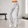 Ivory Charcoal Stars for Yoga, Pilates, and Everyday Casual Wear Leggings - 10