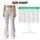 Ivory Charcoal Stars for Yoga, Pilates, and Everyday Casual Wear Leggings - 7