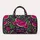 Violet Watermelon and Monstera Leaves for Tropical Beach Getaways and Summer Travel Quilted Weekend Bag - 6