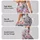 Dusty Rose Peonies and Silver Foliage for Yoga, Pilates, and Everyday Active Living Leggings - 8