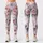 Dusty Rose Peonies and Silver Foliage for Yoga, Pilates, and Everyday Active Living Leggings - 3
