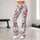 Dusty Rose Peonies and Silver Foliage for Yoga, Pilates, and Everyday Active Living Leggings - 10