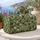 Sage Green Heart Leaf Vines for Peaceful Woodland Getaways and Weekend Travel Quilted Weekend Bag - 5