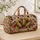 Autumn Corn And Berry Harvest For Cozy Farmhouse Getaways And Weekend Escapes Quilted Weekend Bag - 4