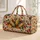 Autumn Corn And Berry Harvest For Cozy Farmhouse Getaways And Weekend Escapes Quilted Weekend Bag - 1