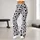 Classic Black and White Spotted Style for Yoga, Pilates, and Everyday Activewear Leggings - 11