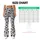 Classic Black and White Spotted Style for Yoga, Pilates, and Everyday Activewear Leggings - 7