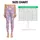 Pastel Daisy Check and Heart Motifs for Yoga Pilates and Everyday Outings Leggings - 1