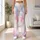 Pastel Watercolor Tie Dye for Yoga, Pilates and Relaxed Everyday Wear Leggings - 12