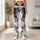 Galloping Horse Silhouettes for Equestrian Training and Everyday Activewear Leggings - 11