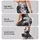Galloping Horse Silhouettes for Equestrian Training and Everyday Activewear Leggings - 2